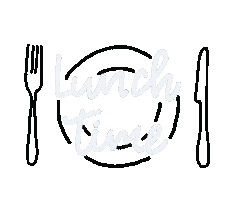 Lunch Lunchtime Sticker