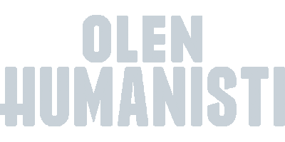 Olen humanisti Sticker