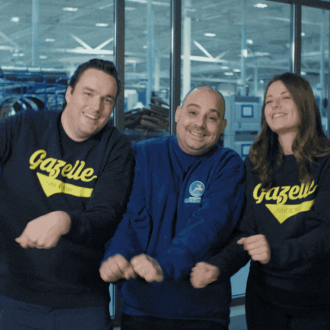 Koninklijke Gazelle GIF