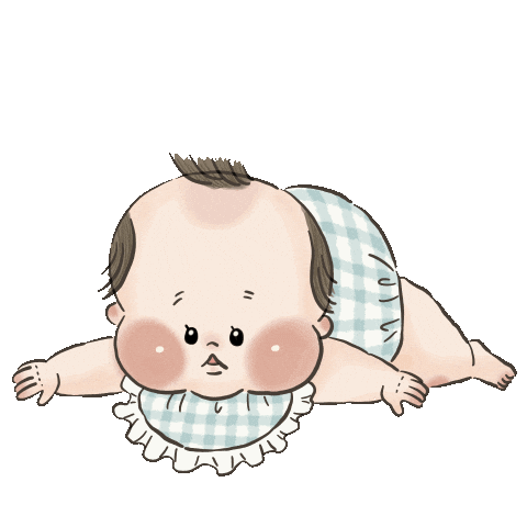赤ちゃん みてね Sticker by fuwakuma.yuco