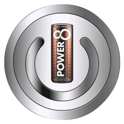 Power 8 Sticker