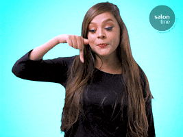 Pointing Reaction GIF by Salon Line