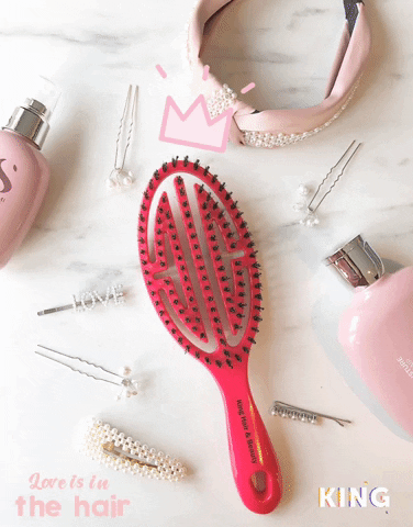 King Hair and Beauty GIF