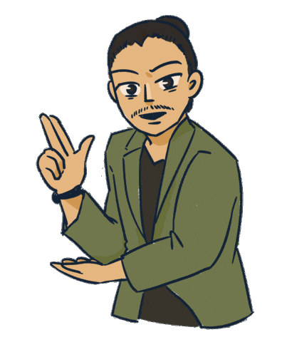 Manzai Sticker