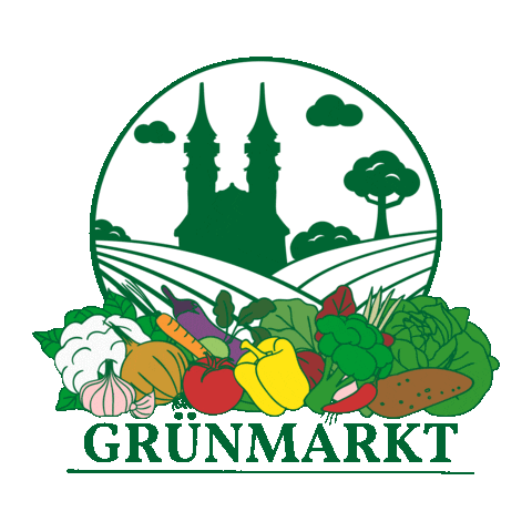 Vegan Bio Sticker by Grünmarkt
