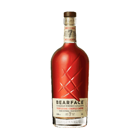 BEARFACE Whisky Sticker