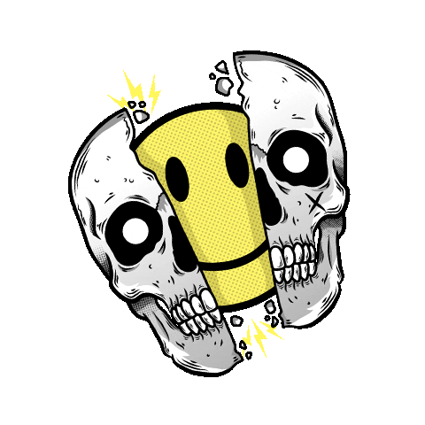 Happy Sticker