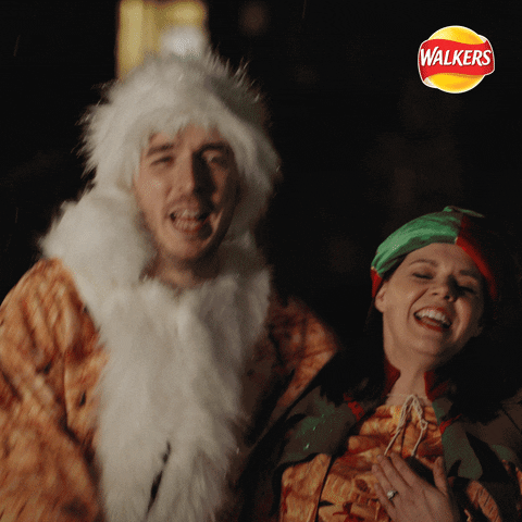Celebrate Merry Christmas GIF by Walkers Crisps