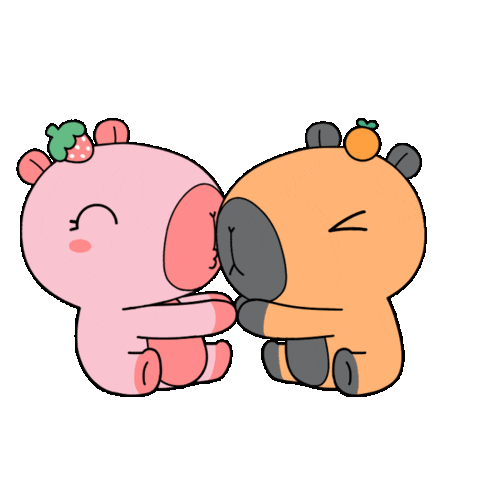 I Love You Kiss Sticker by CAPY-ERA