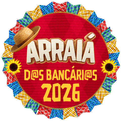 Arraia Festajunina Sticker by Sindicato dos Bancários de Campo Grande-MS e Região