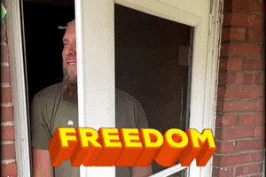 Im Free Let Me Out GIF by Mike Hitt