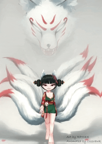 White Wolf GIF