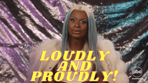 Rupauls Drag Race Reaction GIF by Good Morning America - Find & Share ...