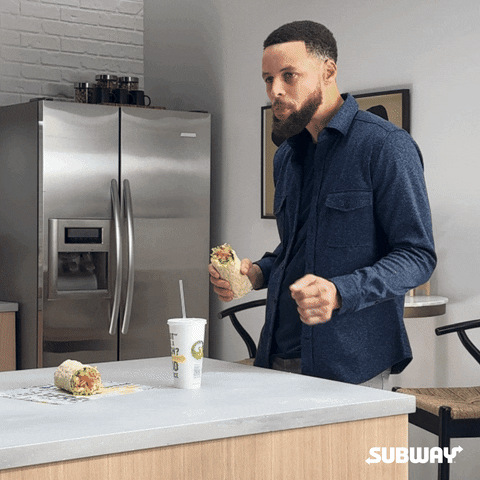 Stephen Curry Happy Dance GIF by SUBWAY