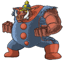 Streetfighter Preuss Sticker by Tracht Man