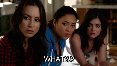  tv what confused pretty little liars GIF