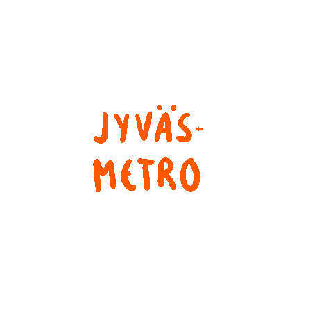 Metro Sticker by Linkki Jyväskylä ry
