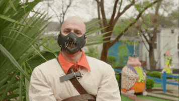 Golfing Hannibal Lecter GIF by Rooster Teeth