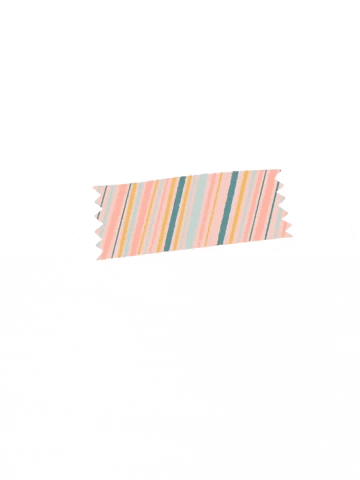 schuttelm pastel tape stripes scrapbook GIF