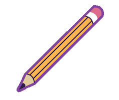 Pencil Sticker by ruculadigitalacademy