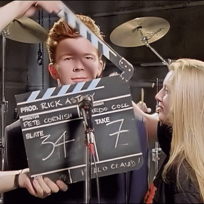 Music Video 80S GIF by Rick Astley