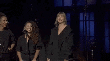Taylor Swift Smile GIF by Saturday Night Live