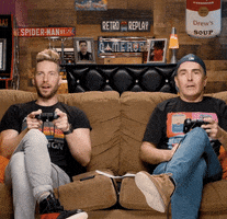 Tired Nolan North GIF by RETRO REPLAY