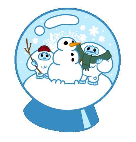 Snowman Blizzard Sticker by Abominable Toys
