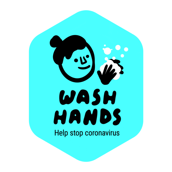 Wash Hands Corona Sticker by Google