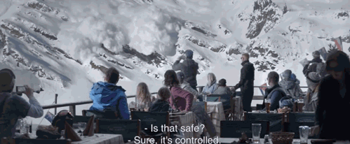 Image result for force majeure 2014 gif