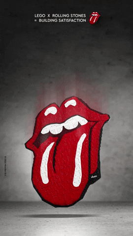 The Rolling Stones Munich GIF by LEGO