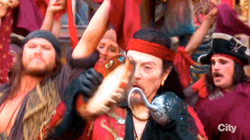 Image result for pirates celebrating gif