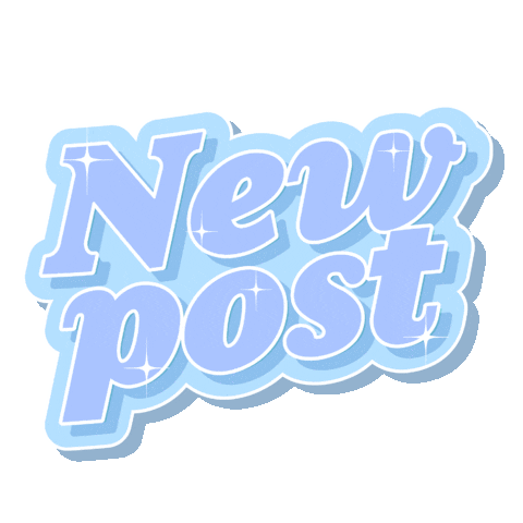 Post Pastel Sticker
