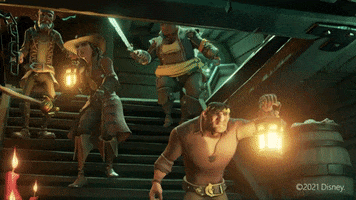 Searching Pirates Of The Caribbean GIF by Sea of Thieves