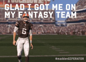 cleveland browns GIF by Madden Giferator