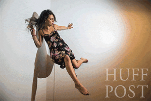 kate levitation GIF by HuffPost