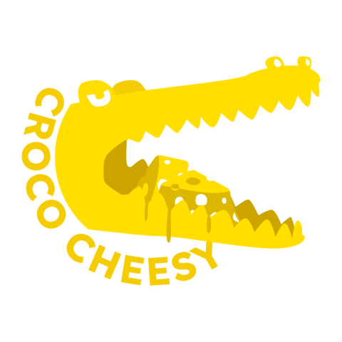 Crocomeal Sticker