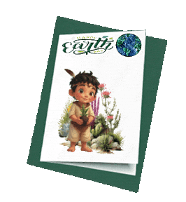 Native Americans Earth Day Sticker