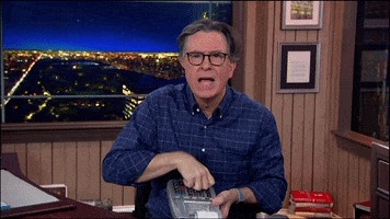 Stephen Colbert Calculator GIF by The Late Show With Stephen Colbert