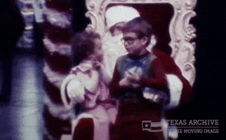 Old Saint Nick Christmas GIF by Texas Archive of the Moving Image