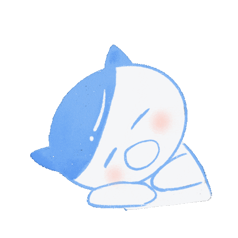Cat Sleep Sticker