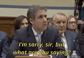 Confused Michael Cohen GIF