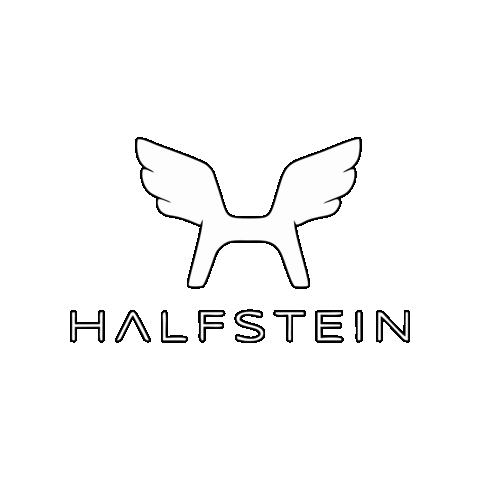 Halfstein Sticker