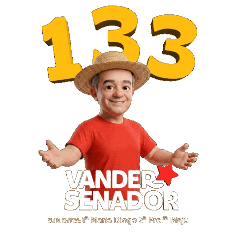 Senador Sticker by Vander Loubet