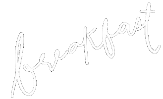 Lettering Breakfast Sticker