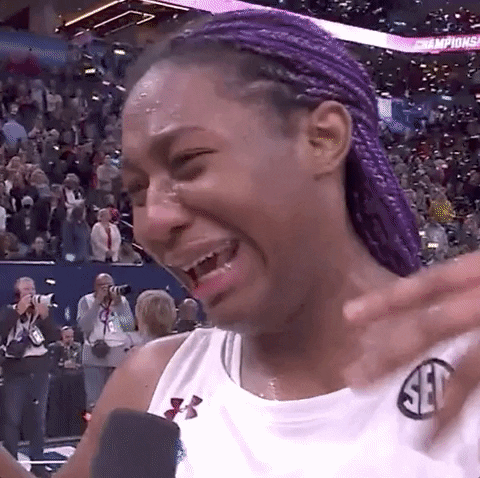 Happy College Basketball GIF by NCAA March Madness - Find & Share on GIPHY