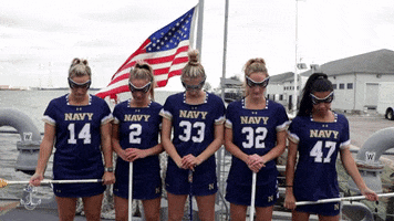 Womens Lacrosse Seniors GIF by Navy Athletics
