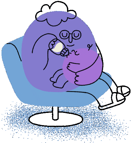Baby Drinking Sticker by YK Animation Studio