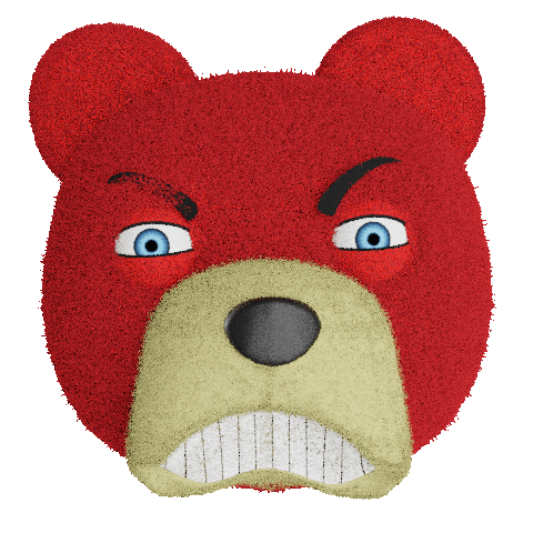 Angry Sticker by Black Stock