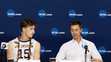 Press Conference College GIF by UCI Athletics